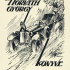 Ex libris - Dr. Horváth György könyve