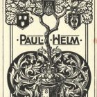 Ex libris - Paul Helm