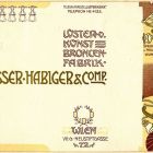 Céghirdető kártya - Zeisser Habiger & Comp.