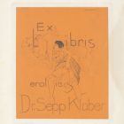 Ex libris - eroticis Dr .Sepp Klüber