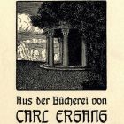 Ex libris - Carl Ergang