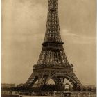 Képeslap - a párizsi Eiffel torony