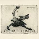 Ex libris - Oscar Hillinger