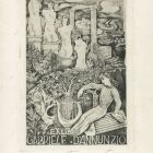 Ex libris - Gabriele d'Annunzio