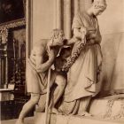 Fénykép - Antonio Canova: Mária Krisztina főhercegnő síremlékének részlete, fehér márvány, Augustinerkirche,1805
