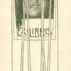 Ex libris - Heinrich Röttinger