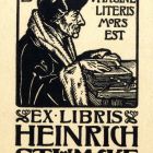 Ex libris - Heinrich Stümcke