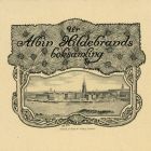 Ex libris - Ur Albin Hildebrands