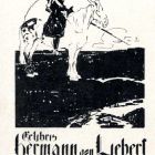 Ex libris - Hermann von Liebert