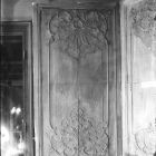 Üvegnegatív - falburkolat, faragott fa, francia, 18 .század, Iparművészeti Múzeum