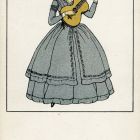 Képeslap - Wiener Werkstätte sorozat