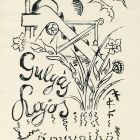 Ex libris - Gulyás Lajos könyveiből