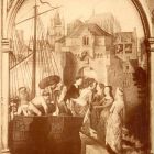 Fénykép - Hans Memling: Szent Orsolya érkezése Kölnbe, táblakép, Brugge