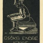 Ex libris - Csóka Endre könyve