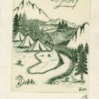 Ex libris - J. Babb (ipse)