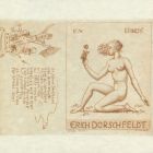 Ex libris - Erich Dorschfeldt