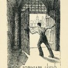 Ex libris - Arch. Hoffmann László