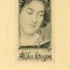 Ex libris - Álika könyve