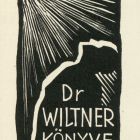 Ex libris - dr. Wiltner könyve