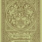 Ex libris - Jacob Mattheis, Hannover