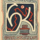 Ex libris - Hans Kritzler