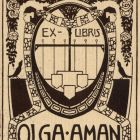 Ex libris - Olga Aman