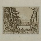 Ex libris - August Ammann