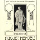 Ex libris - August Hendel