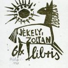 Ex libris - Jékely Zoltán