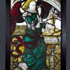 Üvegfestmény - Gábriel arkangyal az Angyali üdvözlet jelenetéből