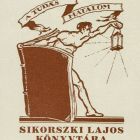 Ex libris - Sikorszky Lajos