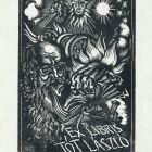 Ex libris - Tót László (tkp. Tóth Lajos részére készült)