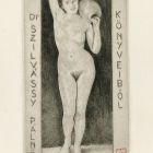 Ex libris - dr. Szilvássy Pálné könyveiből