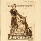 Ex libris - Dr. Adv. Lustig István