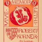 Ex libris - Robert Körner