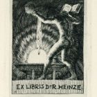 Ex libris - Dr. R. Heinze