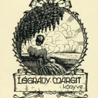 Ex libris - Légrády Margit könyve