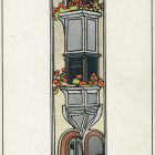 Képeslap - Wiener Werkstätte sorozat