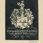 Ex libris - Dr. dusesdi Középesy László könyvtárából