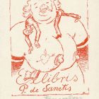 Ex libris - P. de Sanctis