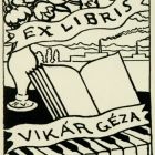 Ex libris - Vikár Géza