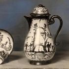 Fénykép - kanna, csészék aljjal, porcelán, Meissen, 1720-1725 körül, XV. Ernst Aukció