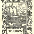 Ex libris - J. H. Burton