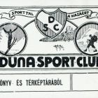 Ex libris - Duna Sport Club könyv és térképtárából