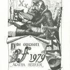 Alkalmi grafika - PF 1979 Agatha Heeren (Don Quijote)