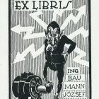 Ex libris - ing. Baumann József