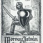 Ex libris - Morvay István könyve