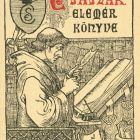 Ex libris - Császár Elemér könyve