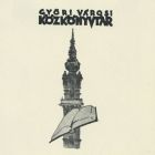 Ex libris - Győri Városi Közkönyvtár