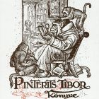 Ex libris - Pinterits Tibor könyve
